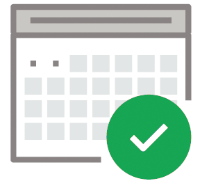 Scheduling icon